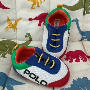 Polo Ralph Lauren Baby Sneakers | Size 3.5 (Never Worn)